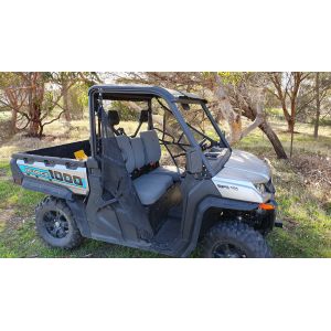 Miller Canvas is a leading specialist online retailer of Canvas seat covers to fit CF Moto UTV U1000 EPS and 1000 HUNTER as per image , note this is a 5 piece set, 2 x base ,3 x backrest.