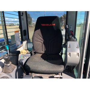 Black Duck Seat Covers TAKEUCHI MINI EXCAVATORS TB 125, TB 138FR, TB 135, TB 153FR, TB 180FR MSG722SB