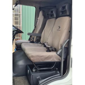 Black Duck™ Canvas, Denim or 4ELEMENTS Seat Covers offer maximum seat protection for your IVECO EUROCARGO