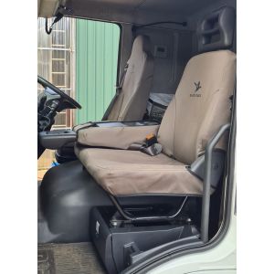 Black Duck™ Canvas, Denim or 4ELEMENTS Seat Covers offer maximum seat protection for your IVECO EUROCARGO