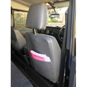 Black Duck™ Canvas Seat Covers offer maximum seat protection for your Landrover Defender (01/1993 - 2007)