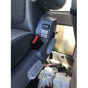 Black Duck Seat Covers to suit -  Grammer Maximo 'DYNAMIC PLUS' with special side swiveling headrest MSG971EL/741