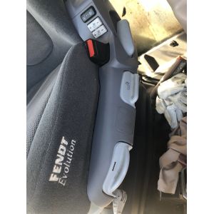 Black Duck Seat Covers to suit -  Grammer Maximo 'DYNAMIC PLUS' with special side swiveling headrest MSG971EL/741