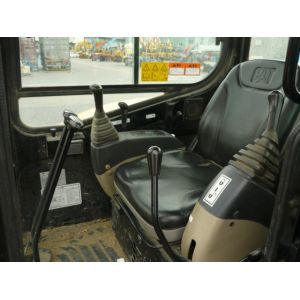 Black Duck Seat Covers CAT EXCAVATORS 304CR Mini Excavator - (with enclosed cab)