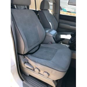 Black Duck Canvas or Denim Seat Covers are Custom designed to be suitable for Nissan Patrol Wagons ST GU Y61