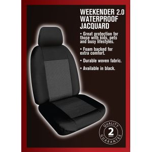 Miller Canvas sell a range of affordable seat covers manufactured by SPERLING ENTERPRISES, suitable for TOYOTA RAV 4 (40 SERIES) GX, GXL, CRUISER SUV 2013 - 1/2019.