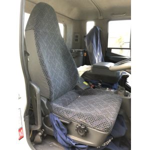 BLACK DUCK SEAT COVERS to fit your Mitsubishi Fuso FK, FM, or FN Series Truck built from 2008 including 2009, 2010 - 04/2011