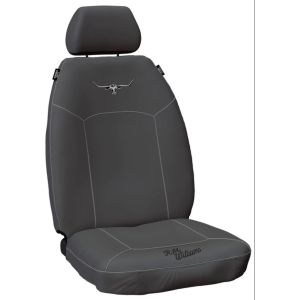 R.M.WILLIAMS   CANVAS SEAT COVERS to suit  TOYOTA LANDCRUISER VDJ79R DOUBLE CAB - 09/2016 - CURRENT YEAR