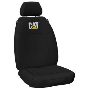 CATERPILAR BLACK 
CANVAS SEAT COVERS to suit XXXXXXXXXXXXXXXXX.