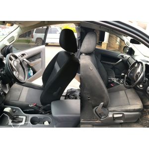 BLACK DUCK 4 Elements or Canvas Seat Covers -  provide maximum protection for your seats and are custom patterned to be suitable for Ford Ranger PX2 / PX3 - XL and XLS