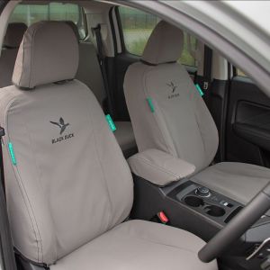 Make sure you fit Black Duck Canvas Seat Covers perhaps even try the new 4ELEMENTS fabric for ULTIMATE seat protection to your GWN CANNON UTE, they are the Duck's Nuts in Seat Covers.