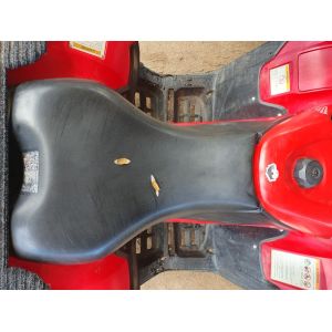 Heavy Duty Canvas Seat Cover to fit HONDA TRX500FM FOREMAN ATV.
NOTE THE SHAPE of the REAR of the SEAT.