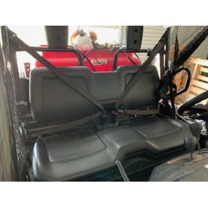 Canvas seat covers to suit Honda PIONEER 1000-5 FRONT Bench Seat.
