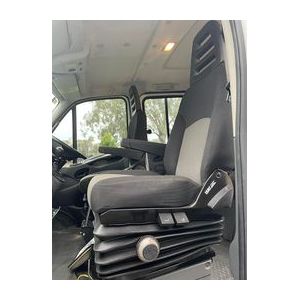 Driver & Passenger Buckets (pair) Iveco Daily Van (4x2 01/2008 - 12/2014) (4x4 01/2008 - 05/2016) Black Duck Canvas Seat Covers.