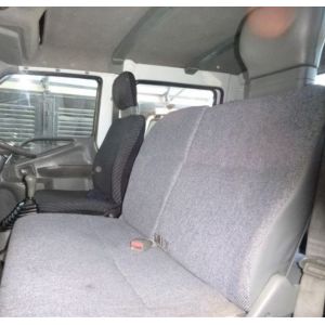 BlackDuck® SeatCovers to suit CANTER FE 500/600 SERIES 4X2 AND FG600 SERIES 4X4 08/1995 - 09/2008 Single Cab and Crew cab.

NOTE THE VERY DISTINCTIVE HEADRESTS