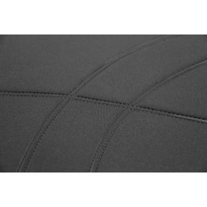 Getaway Neoprene Black - Black Stitching.