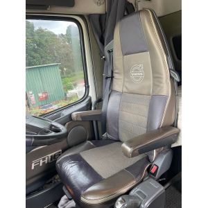 Black Duck Canvas Seat Covers offer maximum protection to the seats in your  Volvo FH and FM Series Trucks from 2013 onwards. TVO13DR