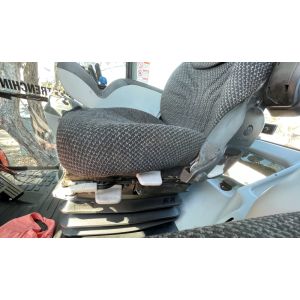 Black Duck® Canvas Seat Covers - CAT CHALLENGER  B Series Tractor approx 2005 fitted with a GRAMMER MSG741seat.