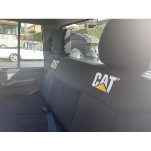 Custom-fit CAT CANVAS SEAT COVERS offer MAXIMUM protection for the seats in your LANDCRUISER 79 series VDJ79 DUAL CAB ute.
