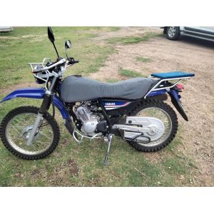 Australian Made ALL-IN-ONE Padded Canvas - Seat and Tank Cover to suit YAMAHA AG 125 from 2017 onward.