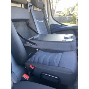 Black Duck Canvas or 4ELEMENTS Seat Covers to suit 6th GENERATION IVECO  DAILY VAN / 4X2, 4X4 CAB CHASSIS / 4X2,4X4 DUAL CAB CHASSIS.