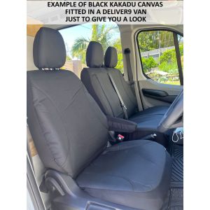 KAKADU POLY CANVAS SEAT COVERS offer MAXIMUM protection for the seats in your LANDCRUISER 79 series VDJ79R SINGLE CAB