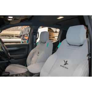 BLACK DUCK® SeatCovers - Next-Gen FORD RANGER RAPTOR FRONT DRIVER and PASSENGER SEATS.