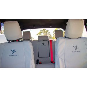 Black Duck SeatCovers Suitable for TOYOTA HILUX GR SPORT