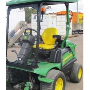Miller Canvas supplies Quality Canvas SEAT COVERS to suit - JOHN DEERE 1570 & 1580  TERRAIN CUT Mowers