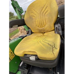 Miller Canvas supplies Quality Canvas SEAT COVERS to suit - JOHN DEERE 1570 & 1580  TERRAIN CUT Mowers