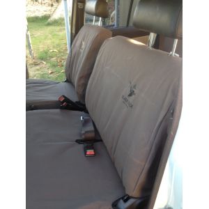 Black Duck Seat Covers suitable for Toyota Landcruiser 60 Series Wagons