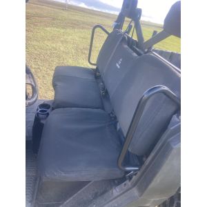 Heavy Duty Canvas Seat Cover to fit POLARIS RANGER 1000 DIESEL.
BLACK CANVAS is FITTED.