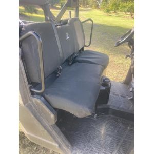 Heavy Duty Canvas Seat Cover to fit POLARIS RANGER 1000 DIESEL.
BLACK CANVAS is FITTED.