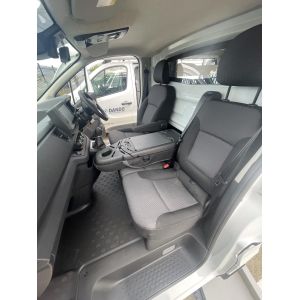 Miller Canvas is one of Australia's leading online retailers of Black Duck Canvas and Black Duck 4Elements Seat Covers to fit Renault Trafic Vans X82 with seat-fitted airbags.