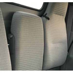 NOTE: The pull tab on RH side of Passenger backrest