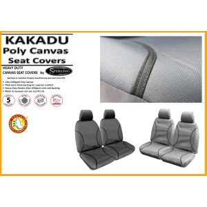 TAILOR MADE Custom Fit KAKADU Canvas Seat Covers by SPERLING - to suit
