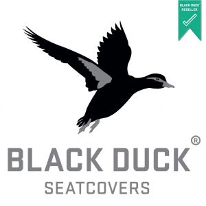 BLACK DUCK® SeatCovers - Next-Gen FORD EVEREST -  FRONT Driver and Passenger bucket seat set.