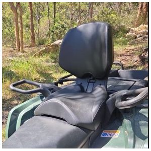 Canvas seat covers to suit CanAm Generation II Outlander Max rear seat 2015, 2016, 2017, 2018, 2019 and beyond.
