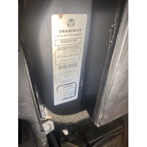 Black Duck Canvas Seat Covers offer maximum seat protection for your GRAMMER DS85/90