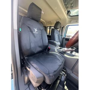 Black Duck Canvas and Black Duck 4 Elements Seat Covers suitable for Ineos Grenadier.