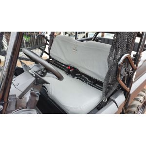 Canvas seat covers to suit Honda PIONEER 1000-5 FRONT Bench Seat.