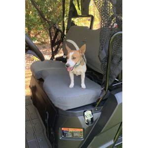 Canvas seat covers to suit Honda PIONEER 1000-5 FRONT Bench Seat.