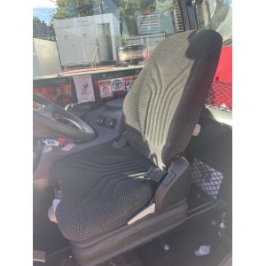 Black Duck Seat Covers Manitou Telehandler MLT625 fitted with a Grammer MSG522 seat