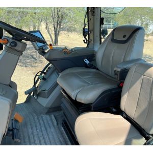 JOHN DEERE X9, 8R, 9R, 616  Sprayer from 2019 on - Topaz Global Canvas  Seat Covers  OPERATOR and BUDDY seat set.