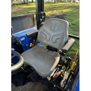 Miller Canvas supplies Quality Heavy Duty Canvas Seat Covers to suit your John Deere 5055E - 5065E - 5075E Rops Tractors