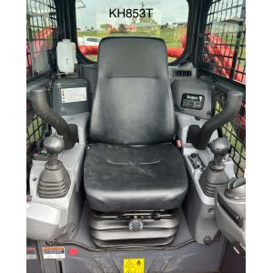 Heavy Duty Canvas Seat Covers custom designed to be suitable for your KUBOTA SVL75 SKID STEER LOADER.To fit this specific seat.