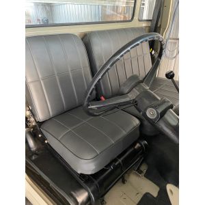 Make sure you fit Black Duck Seat Covers suitable for Toyota Landcruiser 40 Series pre 1978 including  models FJ45, BJ42, FJ40, HJ47.