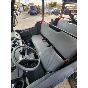 Quality Heavy Duty Canvas Seat Covers to suit Polaris Ranger Commercial Pro XD from 2024 onwards.