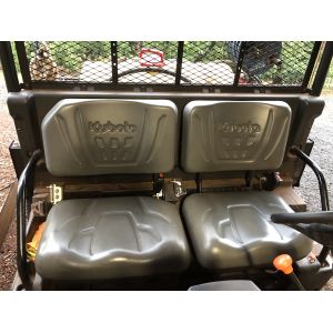 DRIVERS SEAT BASE ONLY
Canvas seat covers to suit Kubota 850 SIDECICK, RTV-X900, X1100, X1120, X1140. NOTE: the front seats are the same in all 5 models.