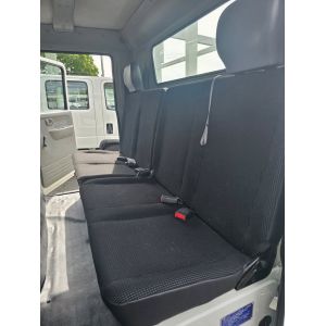 BLACK DUCK SEAT COVERS - Mitsubishi Fuso Canter 715, 815 and 918 Wide Cab Dual Cab from 2016 onwards.